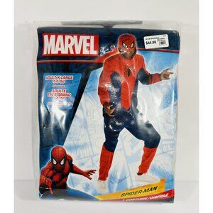 Marvel Spider-Man Complete Costume Adult XL  44-46 Hoodie Joggers Cosplay New
